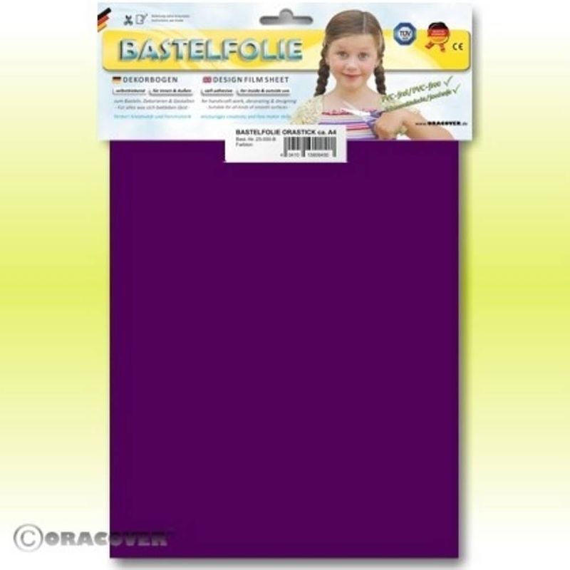 Foto van Oracover orastick 25-015-b plakfolie (l x b) 300 mm x 208 mm violet (fluorescerend)