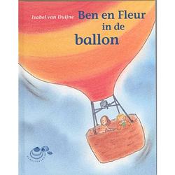 Foto van Ben en fleur in de ballon - schelpjes