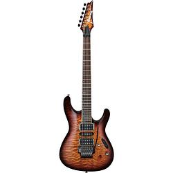 Foto van Ibanez s670qm dragon eye burst elektrische gitaar