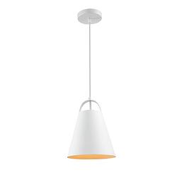 Foto van Quvio hanglamp langwerpig wit - quv5072l-white