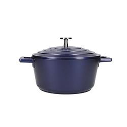 Foto van Braadpan, 20 cm, 2.5 l, gietaluminium, metallic blauw - masterclass