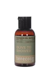 Foto van Benecos olive 2-in-1 body and hair shower gel