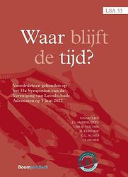 Foto van Waar blijft de tijd? - chr.h. van dijk - paperback (9789462127418)