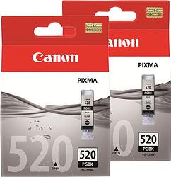 Foto van Canon pgi-520 cartridges fotozwart duo pack