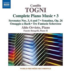 Foto van Togni: complete piano music 3 - cd (0747313343072)