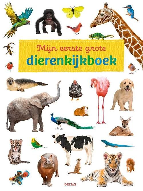 Foto van Mijn eerste grote dierenkijkboek - kartonboekje;kartonboekje (9789044763829)