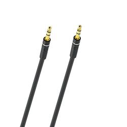 Foto van Oehlbach sl audio cable 3.5mm jack 1,0 m mini jack kabel zwart