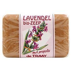 Foto van De traay zeep lavendel met propolis