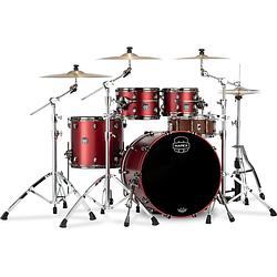 Foto van Mapex se529xebbpa saturn evolution birch stage classic tuscan red 4d. shellset