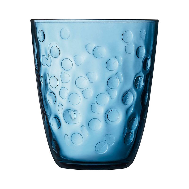 Foto van Glas luminarc concepto pepite blauw glas 310 ml (24 stuks)