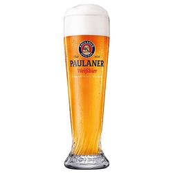 Foto van Paulaner hefe bierglas 50cl - bier glas 0,5 l - 500 ml