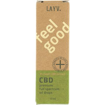 Foto van Layv clean cbd olie, 10ml bij jumbo