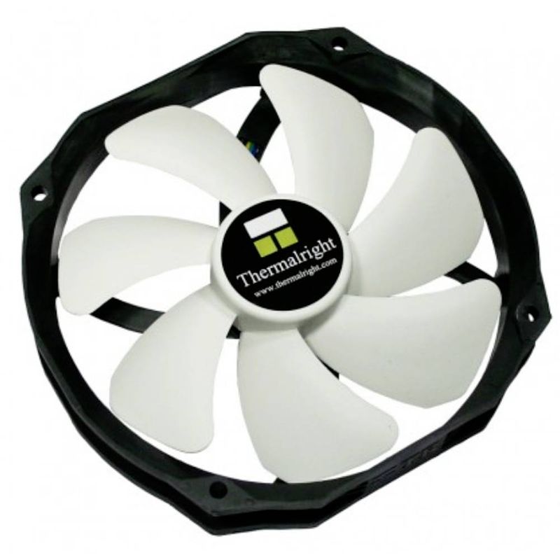 Foto van Thermalright ty-147 b pc-ventilator zwart, wit (b x h x d) 140 x 152 x 26.5 mm