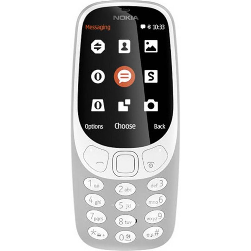 Foto van Nokia 3310 dual-sim telefoon grijs