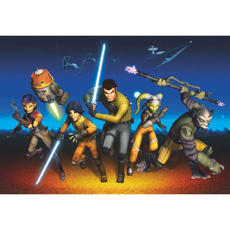 Foto van Komar star wars rebels run fotobehang 368x254cm 8-delen