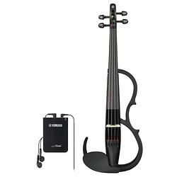 Foto van Yamaha ysv-104 black silent violin elektrische viool