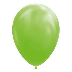 Foto van Wefiesta ballonnen 30 cm latex lime 10 stuks