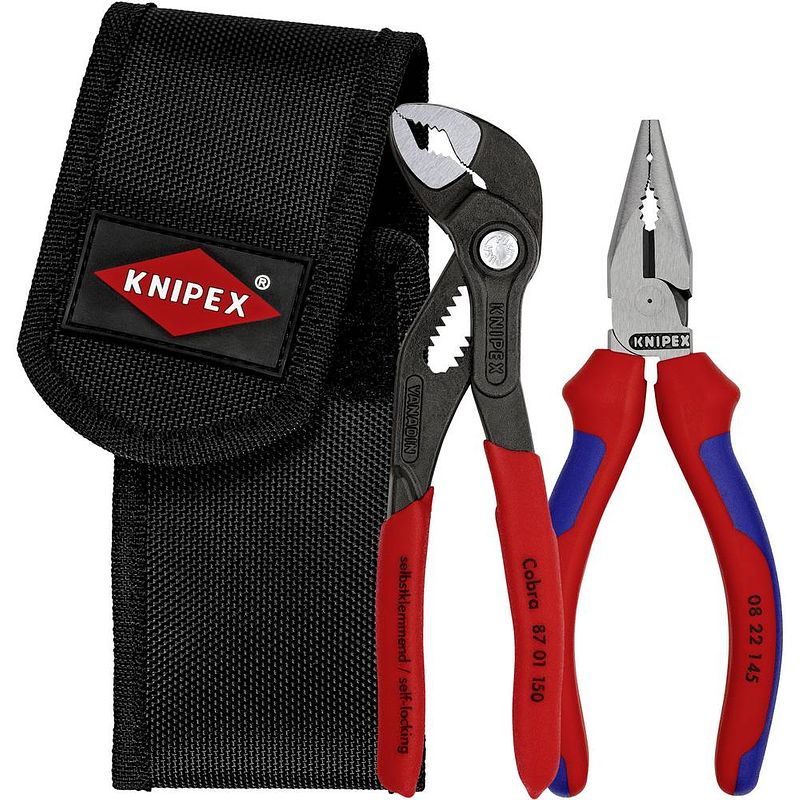 Foto van Knipex 00 20 72 v06 werkplaats tangenset 2-delig