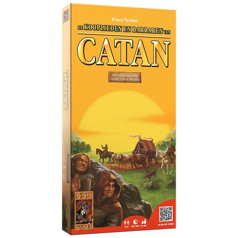 Foto van Kolonisten van catan: uitbreiding kooplieden en barbaren voor 5-6 spelers