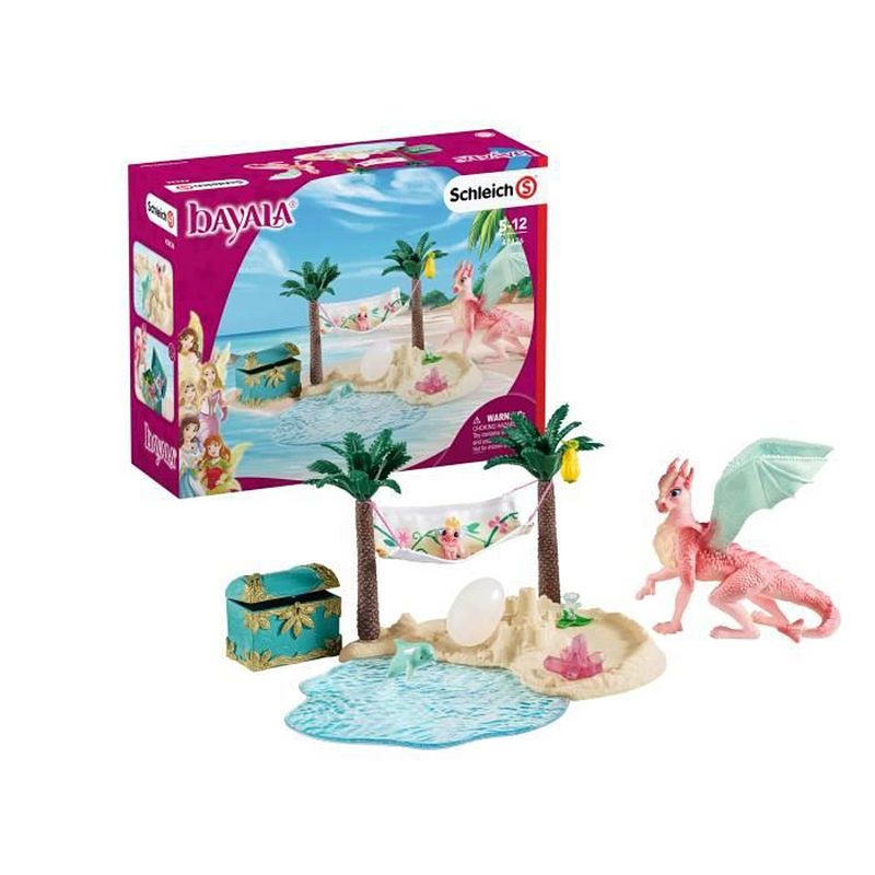 Foto van Schleich treasure island met moeder en babydraak - voor kinderen