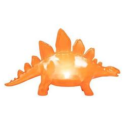 Foto van Fizz creations nachtlamp stegosaurus junior 25,5 x 14 cm oranje