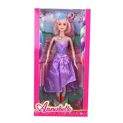 Foto van Lg-imports tienerpop annabelle meisjes 30 cm paars