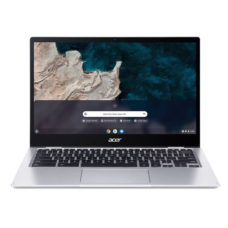 Foto van Acer chromebook spin 513 (cp513-1h-s3cl) -13 inch chromebook