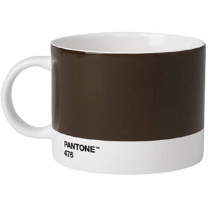 Foto van Pantone mok 475 ml porselein bruin