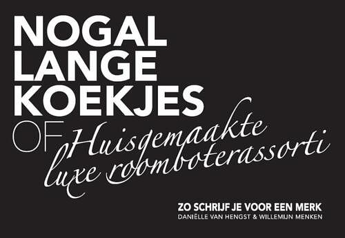 Foto van Nogal lange koekjes of huisgemaakte luxe roomboterassorti - daniëlle van hengst, willemijn menken - paperback (9789492182647)