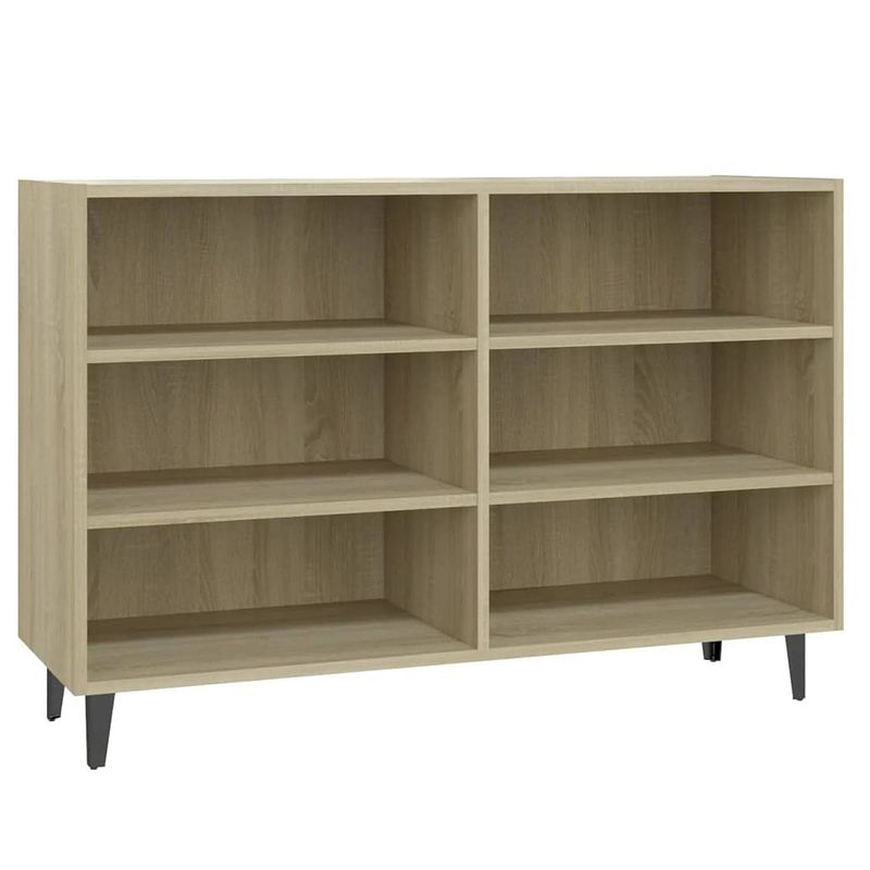 Foto van Vidaxl dressoir 103,5x35x70 cm spaanplaat sonoma eikenkleurig