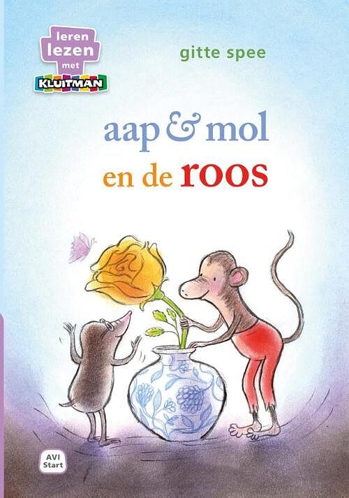 Foto van Aap & mol en de roos - gitte spee - hardcover (9789020676150)