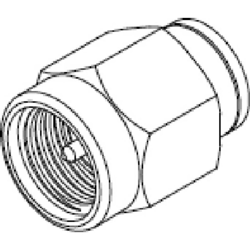 Foto van Molex molex mol datacom & specialty 733860850 sma-connector stekker 50 ω 1 stuk(s) tray