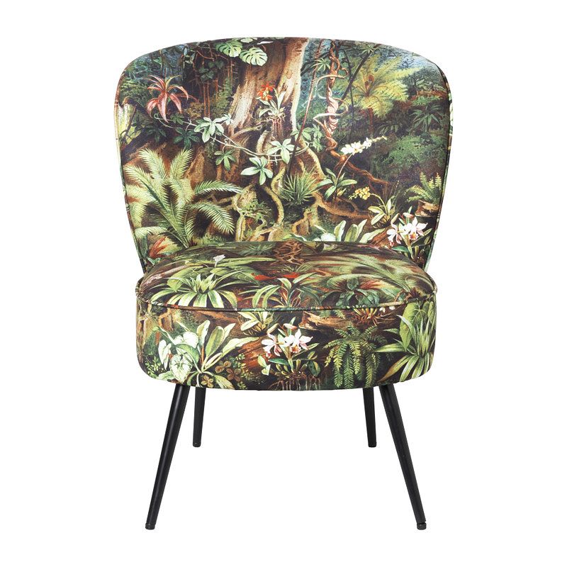 Foto van Fauteuil frida - jungle - 77x69x60 cm