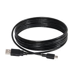 Foto van Devine vd3010 usb a male - usb b mini male kabel 1 m
