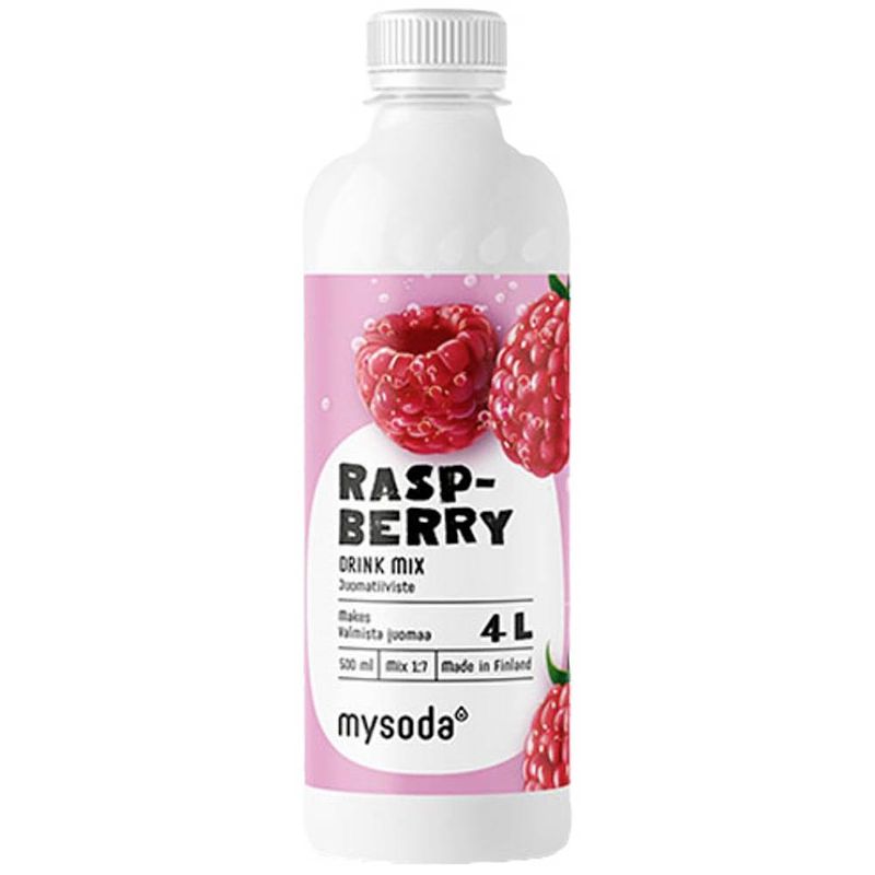 Foto van Mysoda siroop raspberry drink mix