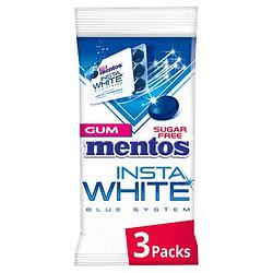 Foto van Mentos chewing gum insta white blue system 36 stuks 3 x 17, 5g bij jumbo