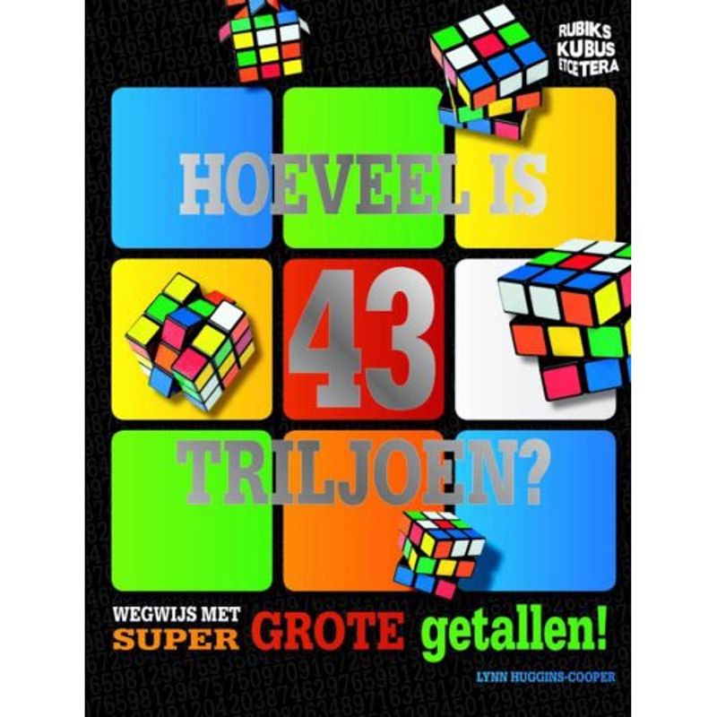 Foto van Hoeveel is 43 triljoen? - rubik's kubus