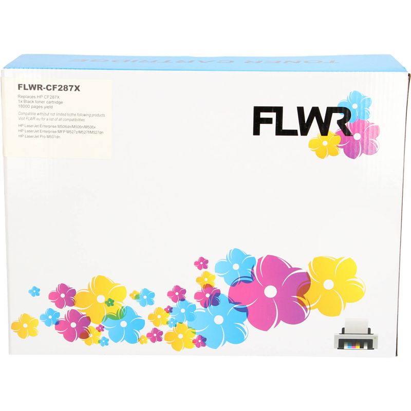 Foto van Flwr hp 87x zwart toner