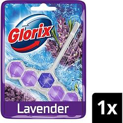 Foto van Glorix power clean toiletblok lavendel 1 stuk bij jumbo