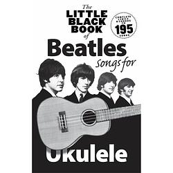 Foto van Hal leonard the little black book of beatles songs for ukulele songboek voor ukelele