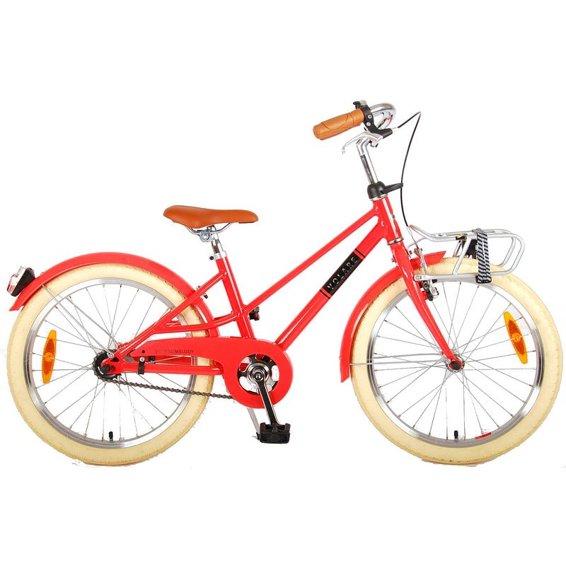 Foto van Volare meisjesfiets melody 20 inch 31,75 cm meisjes terugtraprem rood