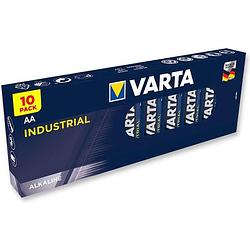 Foto van Varta industrial pro mignon aa batterij 4006 (10st) 4008496882069