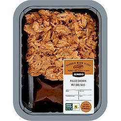 Foto van Jumbo pulled chicken met bbq saus 185g