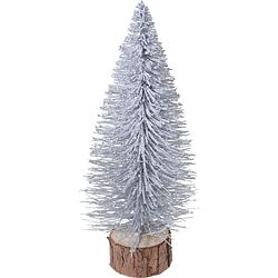 Foto van Nampook - kerstboom 25cm glitter zilver