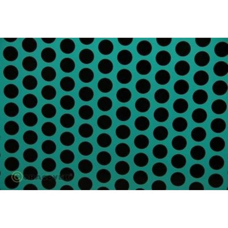 Foto van Oracover orastick fun 1 45-017-071-010 plakfolie (l x b) 10 m x 60 cm turquoise-zwart