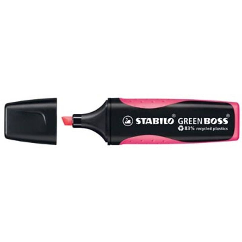 Foto van Stabilo markeerstift green boss roze