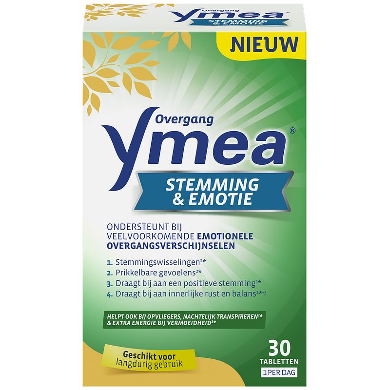 Foto van Ymea overgang stemming & emotie tabletten