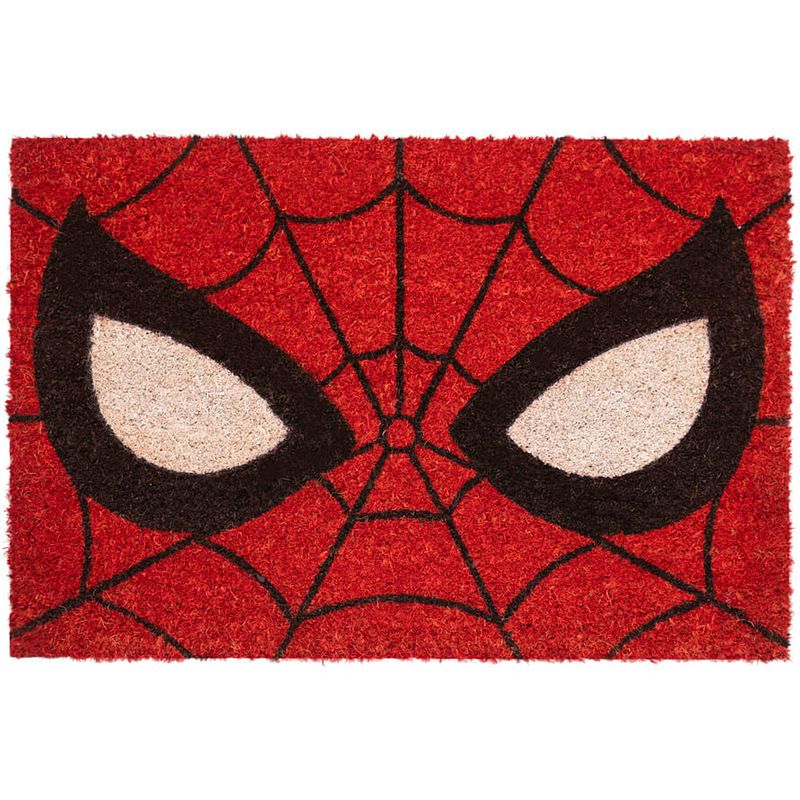 Foto van Grupo erik deurmat spider-man 40 x 60 cm pvc/kokosvezel rood