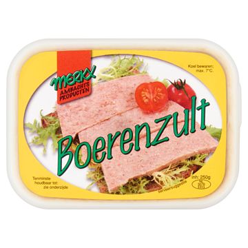 Foto van Merkx boerenzult 250g bij jumbo