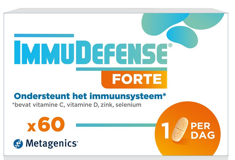 Foto van Metagenics immudefense forte tabletten